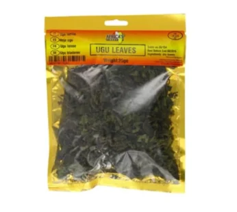 African Finest Ugu Leaves  10 x 25g