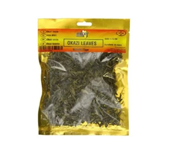 African Finest Okazi Leaves 10 x 25g