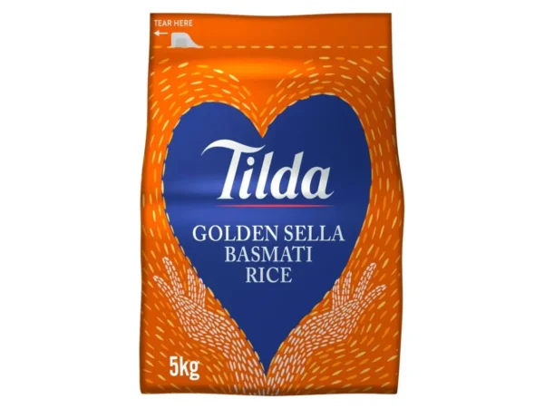 Tilda Golden Sella Basmati Rice.
